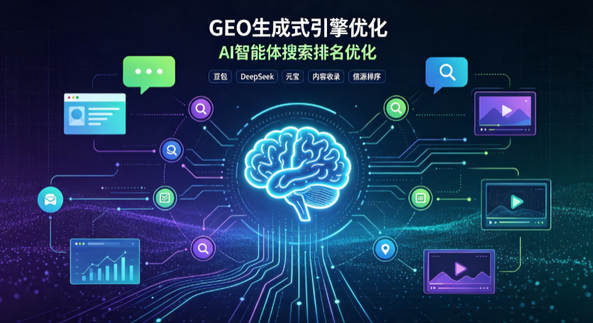 长寿县GEO 浪潮来袭：生成式引擎优化崛起，创作者争抢豆包、DeepSeek、元宝智能体流量入口